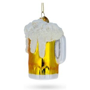 Frothy Beer Mug Christmas Ornament New in Box